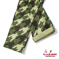 画像7: COOKMAN  Chef Pants Chidori Camo Green (Green) (7)