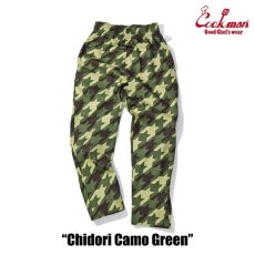 画像9: COOKMAN  Chef Pants Chidori Camo Green (Green) (9)