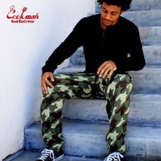 画像18: COOKMAN  Chef Pants Chidori Camo Green (Green) (18)