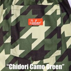 画像6: COOKMAN  Chef Pants Chidori Camo Green (Green) (6)