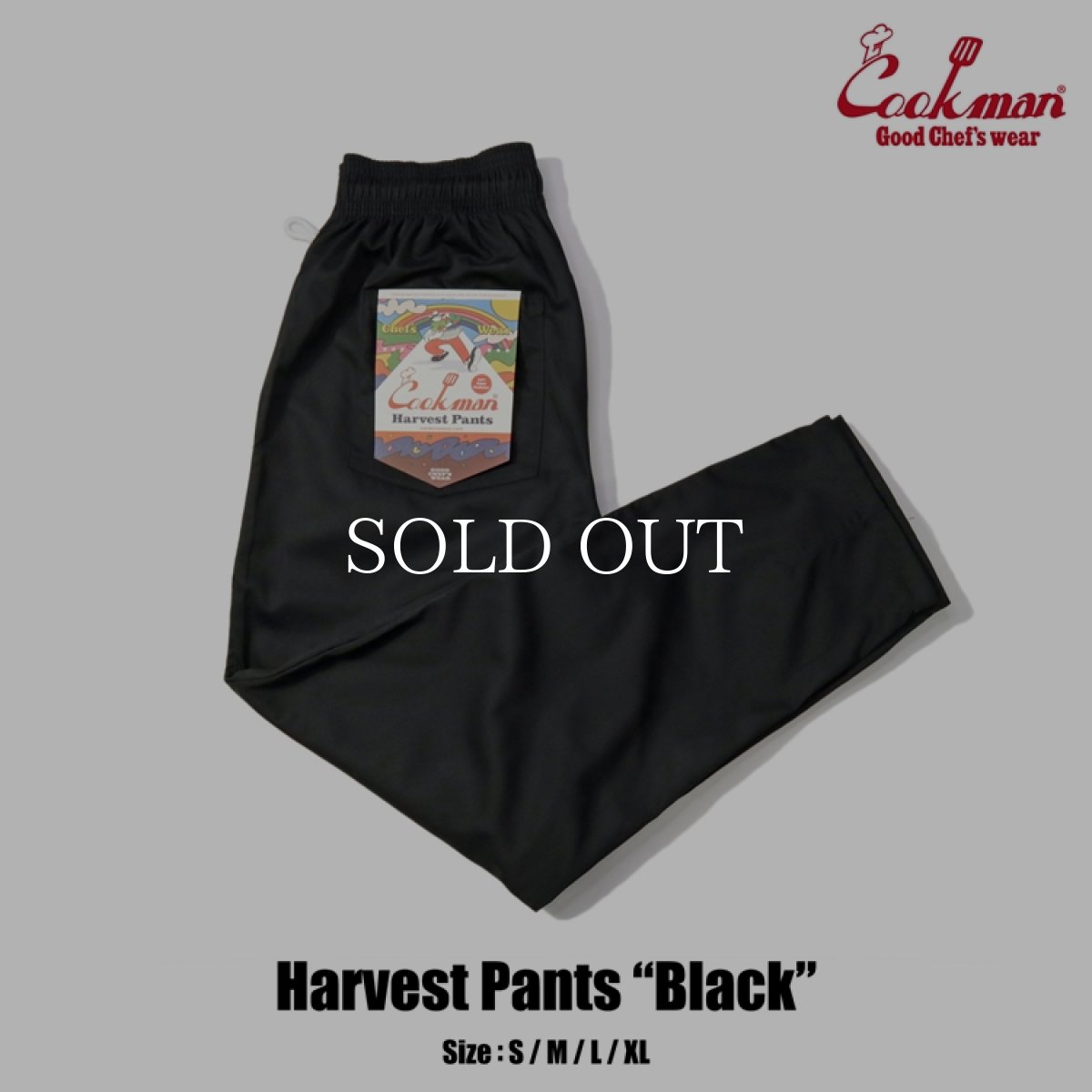 画像1: COOKMAN  Harvest Pants (Black) (1)