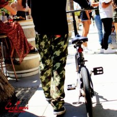 画像14: COOKMAN  Chef Pants Chidori Camo Green (Green) (14)