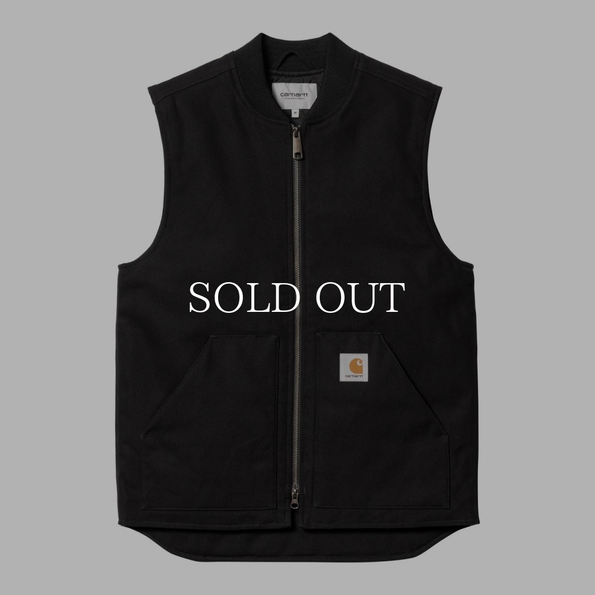 画像1: CARHARTT WIP  CLASSIC VEST (Black rigid) (1)