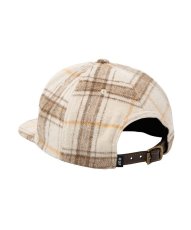 画像2: HUF  98 PLAID 5 PANEL HAT (OATMEAL) (2)