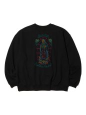 画像2: RADIALL  SANTA MADRE - CREW NECK SWEATSHIRT L/S (Black) (2)