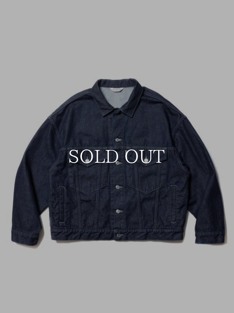 画像1: COOTIE   3rd Type Denim Jacket (Indigo One Wash) (1)