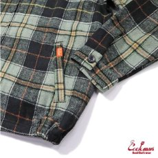 画像4: COOKMAN  Delivery Jacket Woolmix Tartan Canadian Black (Black) (4)