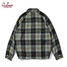 画像6: COOKMAN  Delivery Jacket Woolmix Tartan Canadian Black (Black) (6)