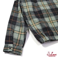 画像7: COOKMAN  Delivery Jacket Woolmix Tartan Canadian Black (Black) (7)