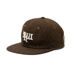 画像1: THE H.W.DOG&CO.  THW APPLIQUE BB CAP (BROWN) (1)