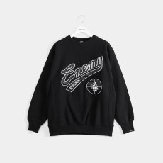 画像1: APPLEBUM  “Enemy” Crew Sweat (Black) (1)