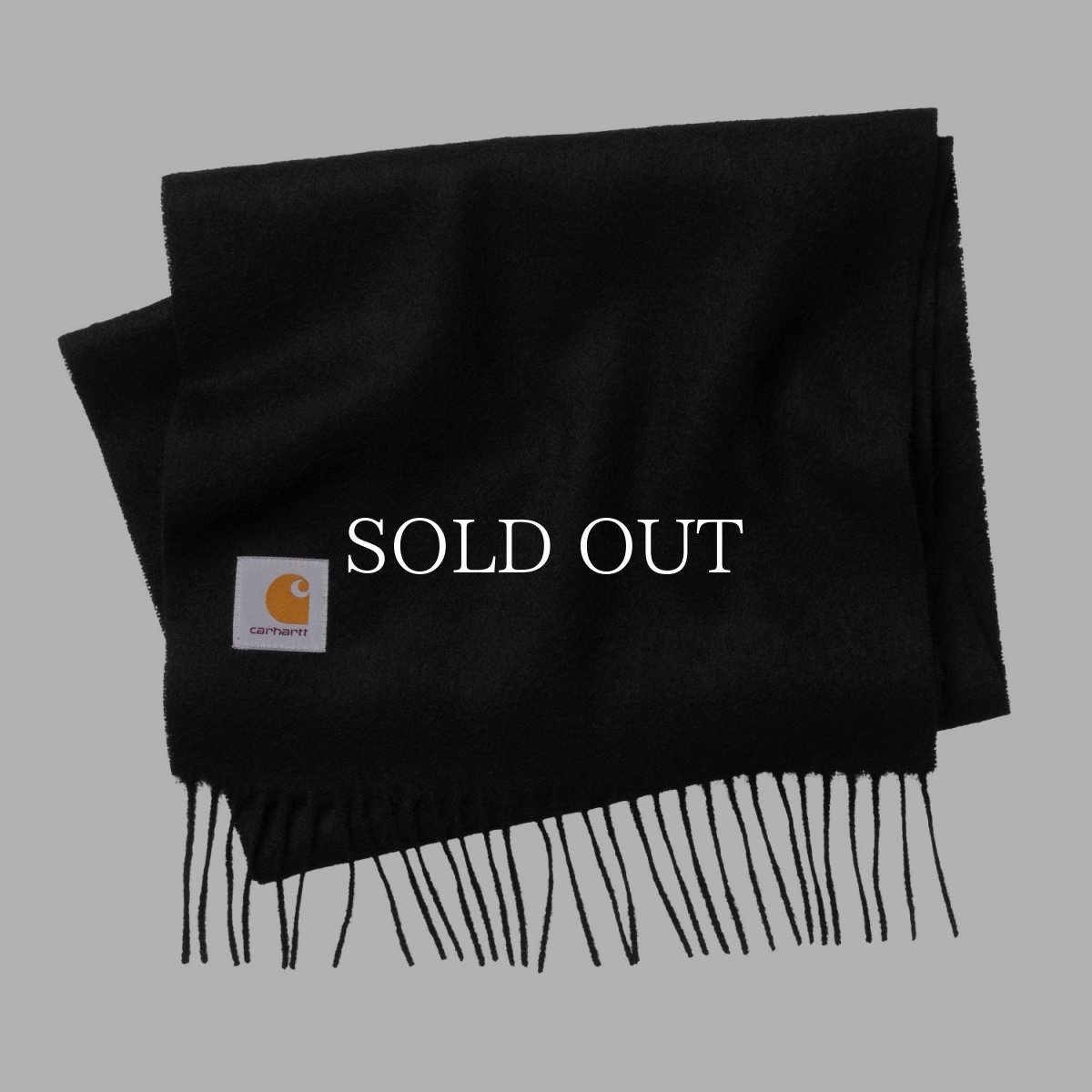 画像1: CARHARTT WIP  CLAN SCARF (Black) (1)