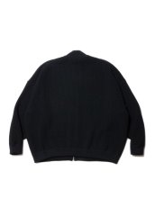 画像2: COOTIE   Rib Stitch Drivers Sweater (Black) (2)