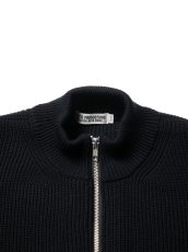 画像3: COOTIE   Rib Stitch Drivers Sweater (Black) (3)