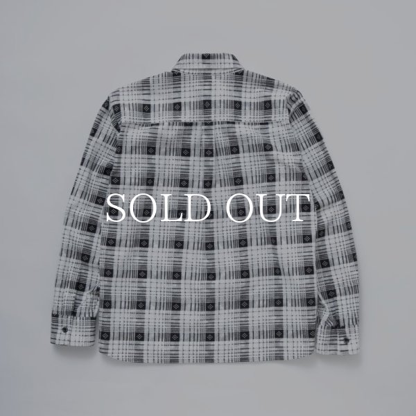 RATS B.D PRINT FLANNEL CHECK SHIRT (WHITE CHECK) 23'RS-1005 公式通販