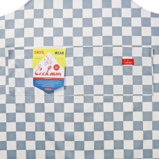 画像6: COOKMAN  ワイドポケットエプロン Wide Pocket Apron Checker Gray (6)