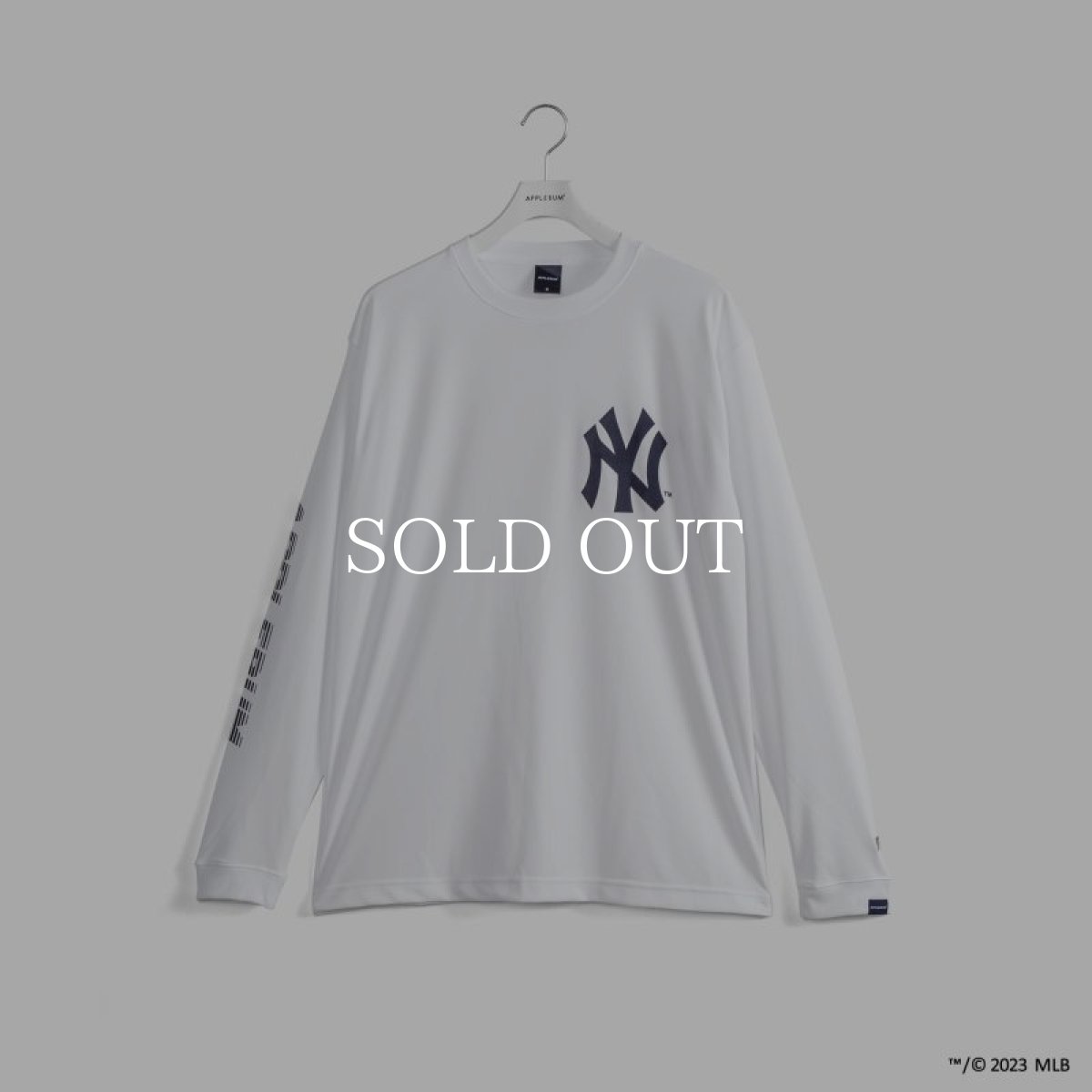 画像1: APPLEBUM  "New York Yankees" Elite Performance L/S T-shirt (1)