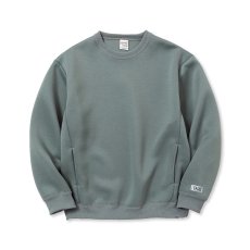 画像2: CALEE  MULTI WAY DOUBLE KNIT CREW NECK SW  (2)