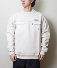 画像3: Back Channel  DOUBLE POCKET CREWNECK (3)