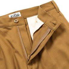 画像6: CALEE  VINTAGE TYPE CHINO CLOTH TUCK TROUSERS (6)