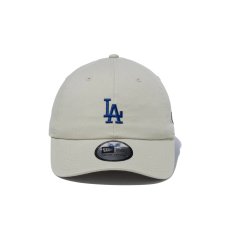 画像9: NEW ERA  カジュアルクラシック MLB Casual Classic ロサンゼルス・ドジャース ミッドロゴ ストーン × ブルー (9)