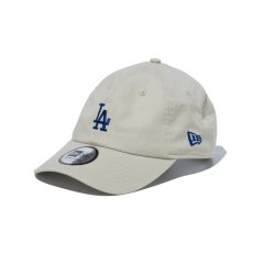 画像7: NEW ERA  カジュアルクラシック MLB Casual Classic ロサンゼルス・ドジャース ミッドロゴ ストーン × ブルー (7)