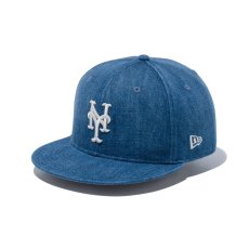 画像1: NEW ERA  9FIFTY Denim ニューヨーク・メッツ ウォッシュドデニム (1)