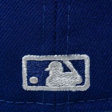 画像3: NEW ERA  LP 59FIFTY MLB 2-Tone ロサンゼルス・ドジャース クロームホワイト/ダークロイヤル (3)