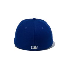 画像4: NEW ERA  LP 59FIFTY MLB 2-Tone ロサンゼルス・ドジャース クロームホワイト/ダークロイヤル (4)