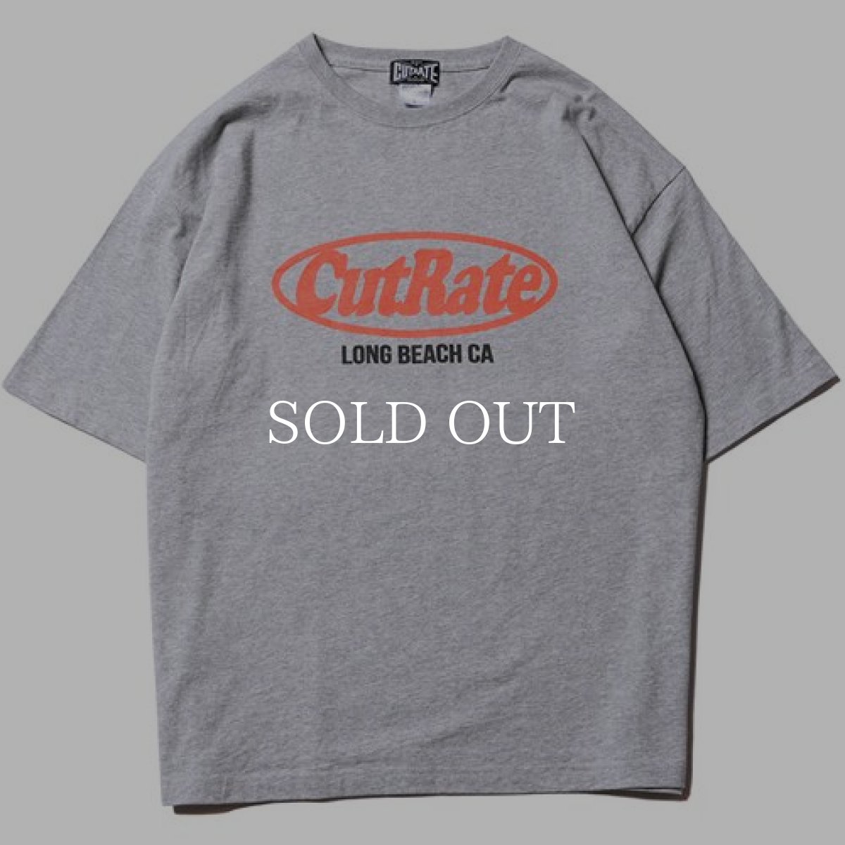 画像1: CUTRATE  CUTRATE LOGO DROPSHOULDER S/S -T-SHIRT (1)