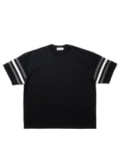 画像1: COOTIE   Jacquard Sleeve S/S Tee (1)