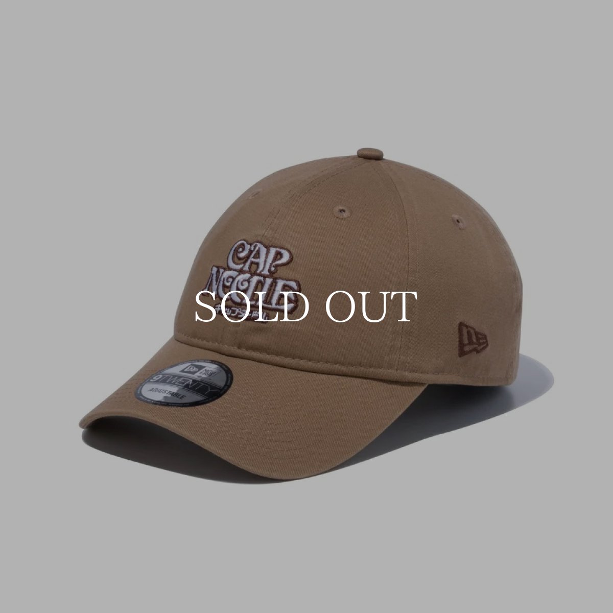 画像1: NEW ERA  9TWENTY CUP NOODLE カップヌードル CAP NOODLE カーキ (1)