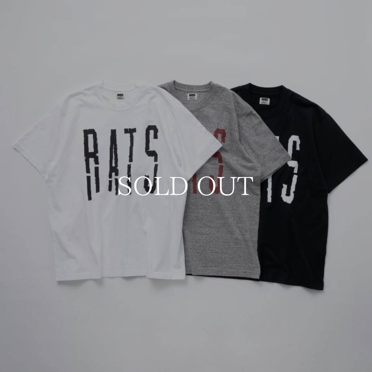 画像1: RATS  BROKEN TEE (1)