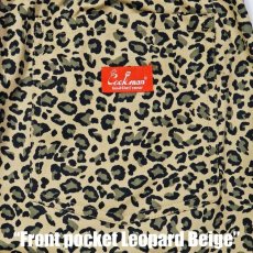 画像12: COOKMAN  Chef Pants Short Front pocket Leopard Beige (12)