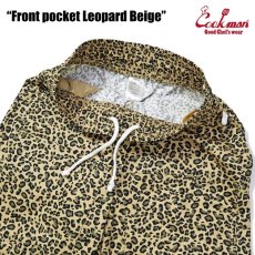 画像14: COOKMAN  Chef Pants Short Front pocket Leopard Beige (14)