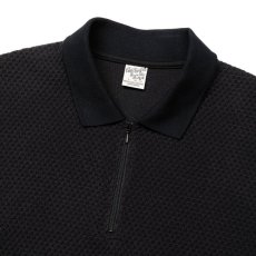 画像3: CALEE  DOUBLE FACE DROP SHOULDER ZIP POLO (3)