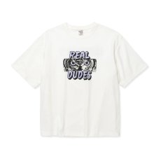 画像3: CALEE  DROP SHOULDER "REAL DUDES" TEE (3)