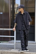 画像5: CALEE  R/P ALLOVER SNAKE PATTERN KEY NECK WIDE SILHOUETTE SH ＜LIMITED＞ (5)