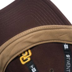 画像9: NEW ERA  9TWENTY Khaki Sweat Band サンディエゴ・パドレス カーキスウェットバンド バーントウッド (9)