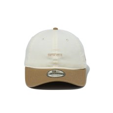 画像2: NEW ERA  9TWENTY 2-Tone new era クローム カーキバイザー (2)