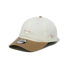 画像1: NEW ERA  9TWENTY 2-Tone new era クローム カーキバイザー (1)