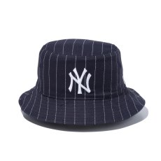 画像7: NEW ERA  バケット01 リバーシブル MLB Reversible Hat ニューヨーク・ヤンキース ネイビー/ネイビーストライプ (7)