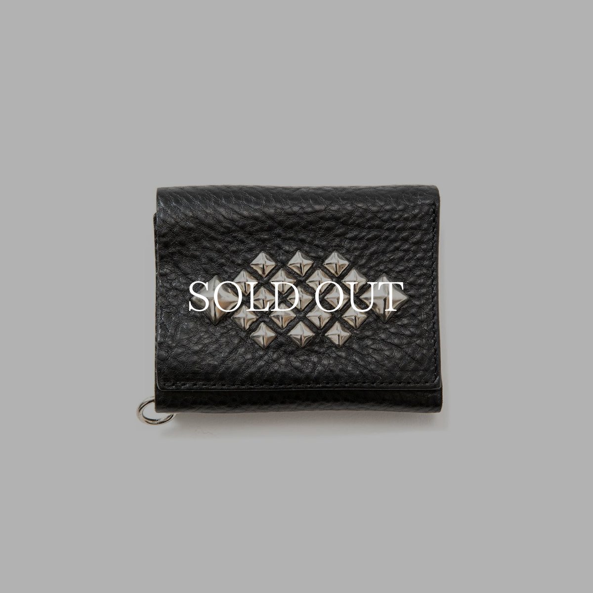 画像1: CALEE  STUDS LEATHER MULTI WALLET (1)