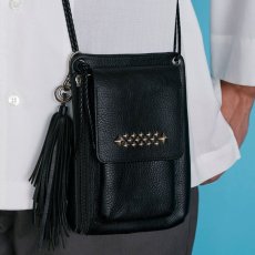 画像8: CALEE  STUDS LEATHER SHOULDER POUCH ＜TYPE B＞ (8)