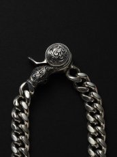 画像2: ANTIDOTE BUYERS CLUB   Engraved Classic Chain Bracelet (2)