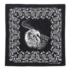 画像1: CHALLENGER  EAGLE HEAD BANDANA (1)