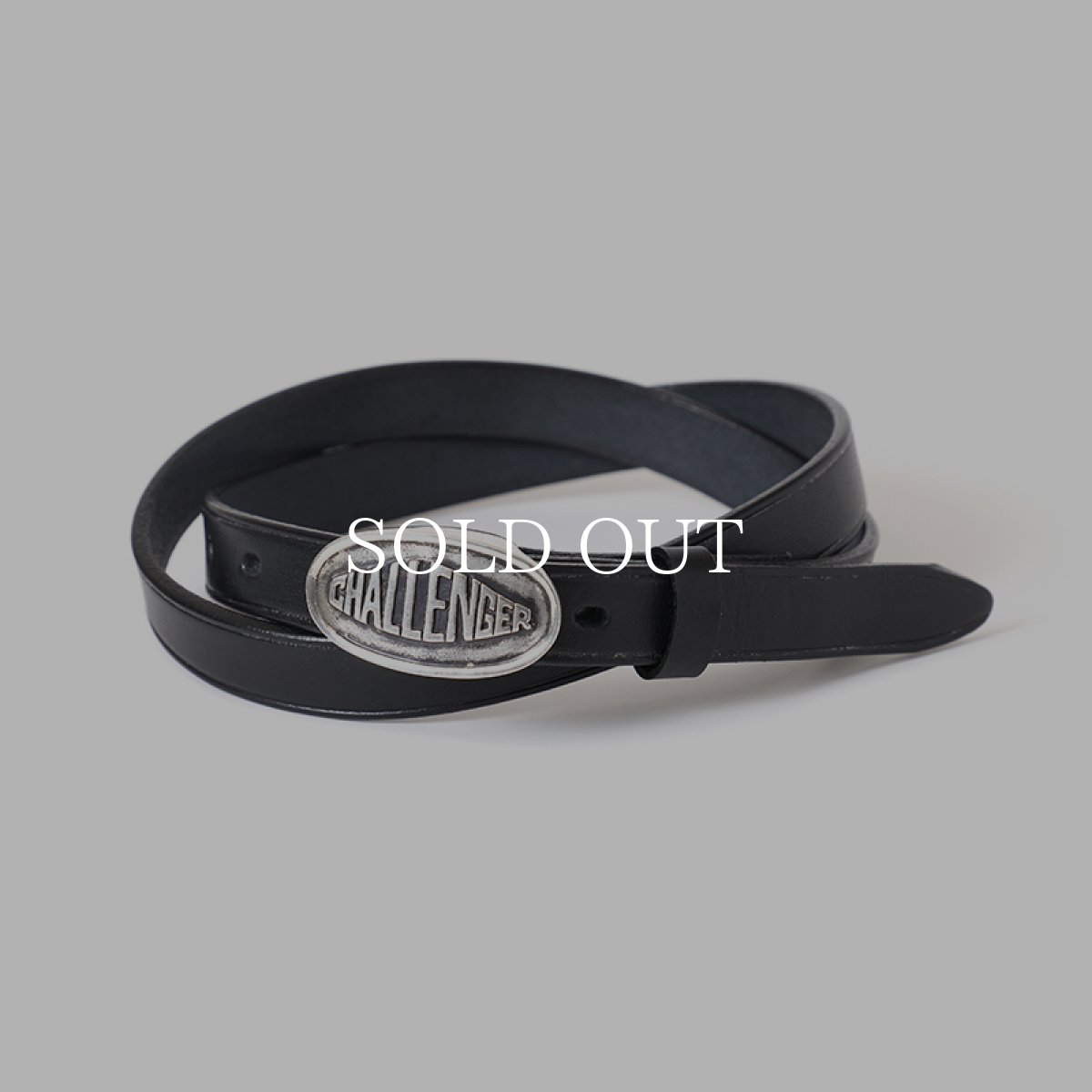 画像1: CHALLENGER  LEATHER BELT (1)