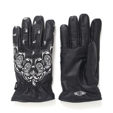 画像2: CHALLENGER  BANDANA LEATHER GLOVE (2)