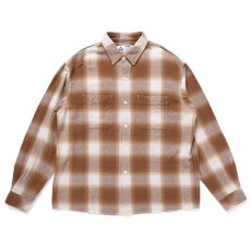 画像1: CHALLENGER  SHADOW PLAID SHIRT (1)