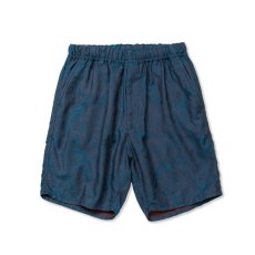 画像1: CALEE  FLOWER JACQUARD EASY SHORTS (1)